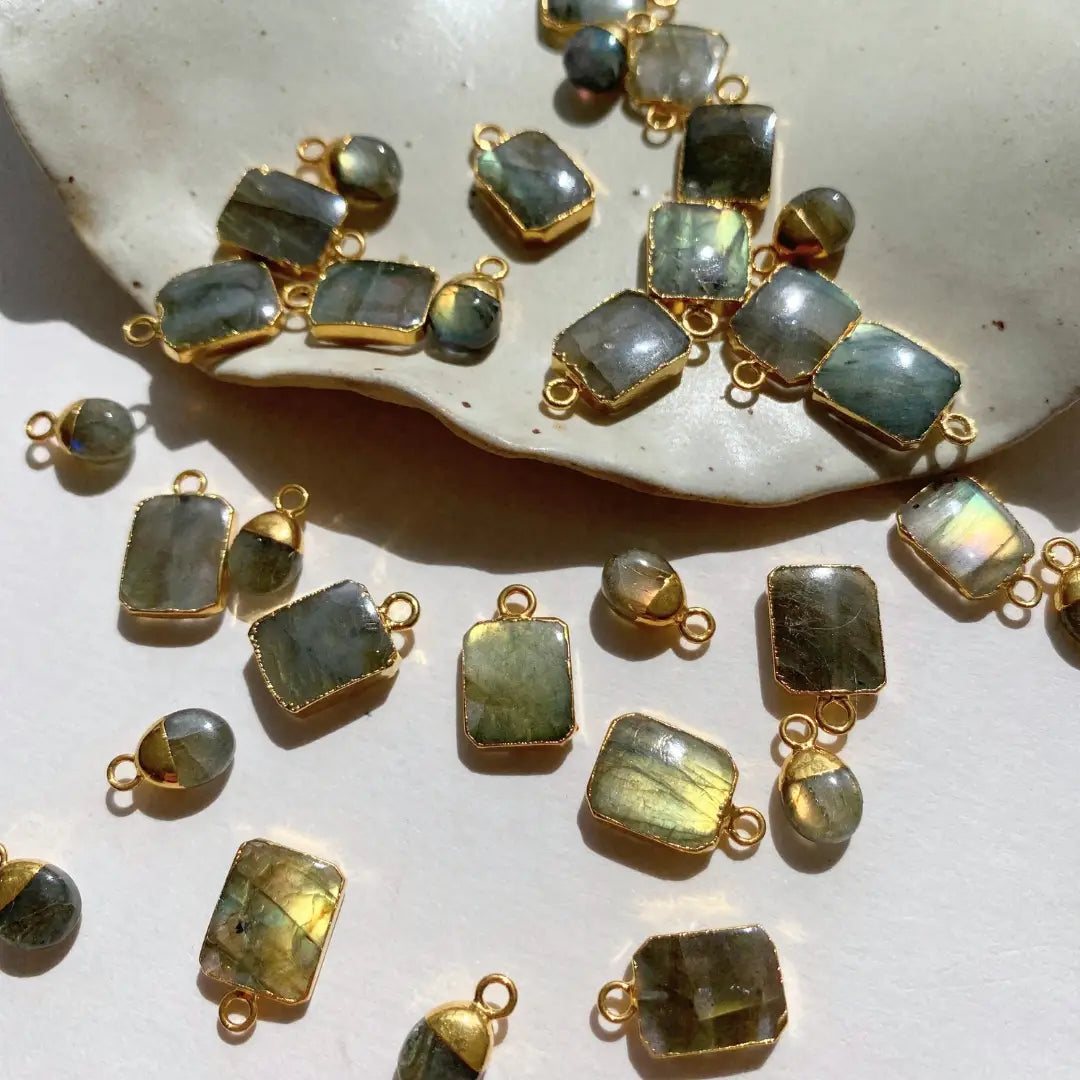 Labradorite Tripartite Necklace