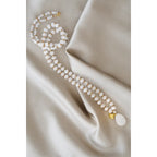Long Quartz Beaded Necklace