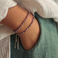 Harmony Amethyst Silver Bracelet