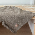 Soft Chocolate Brown Throw