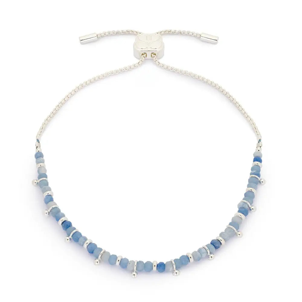 Harmony Silver & Blue Aventurine Bracelet
