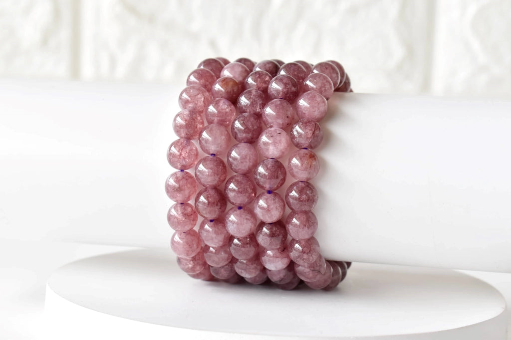 Pink Tourmaline Bracelet (high grade)