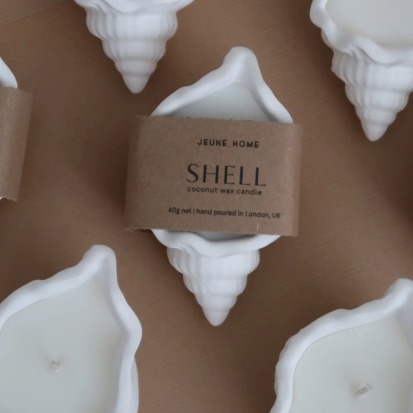 Handcrafted Shell Candle
