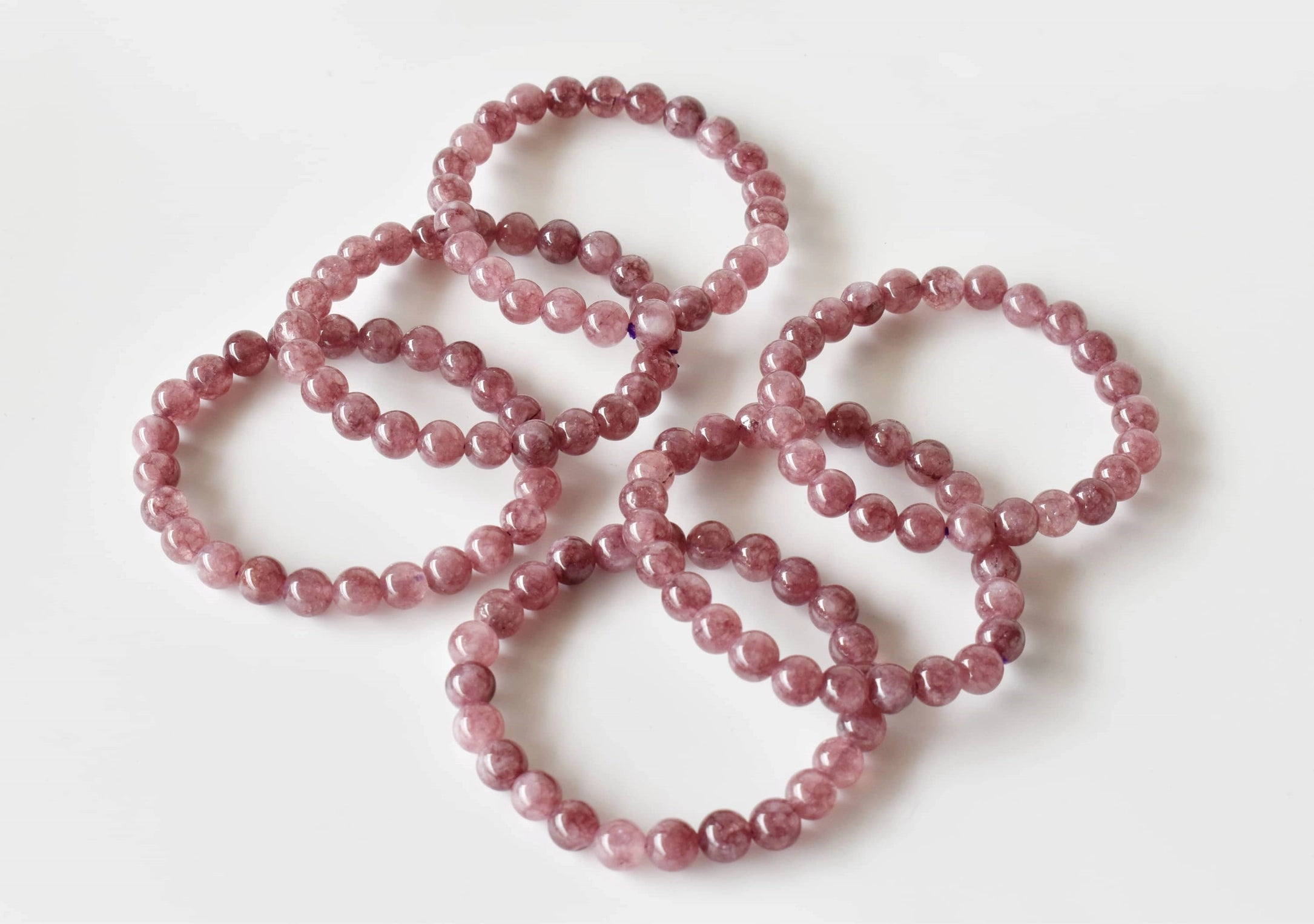Pink Tourmaline Bracelet (high grade)