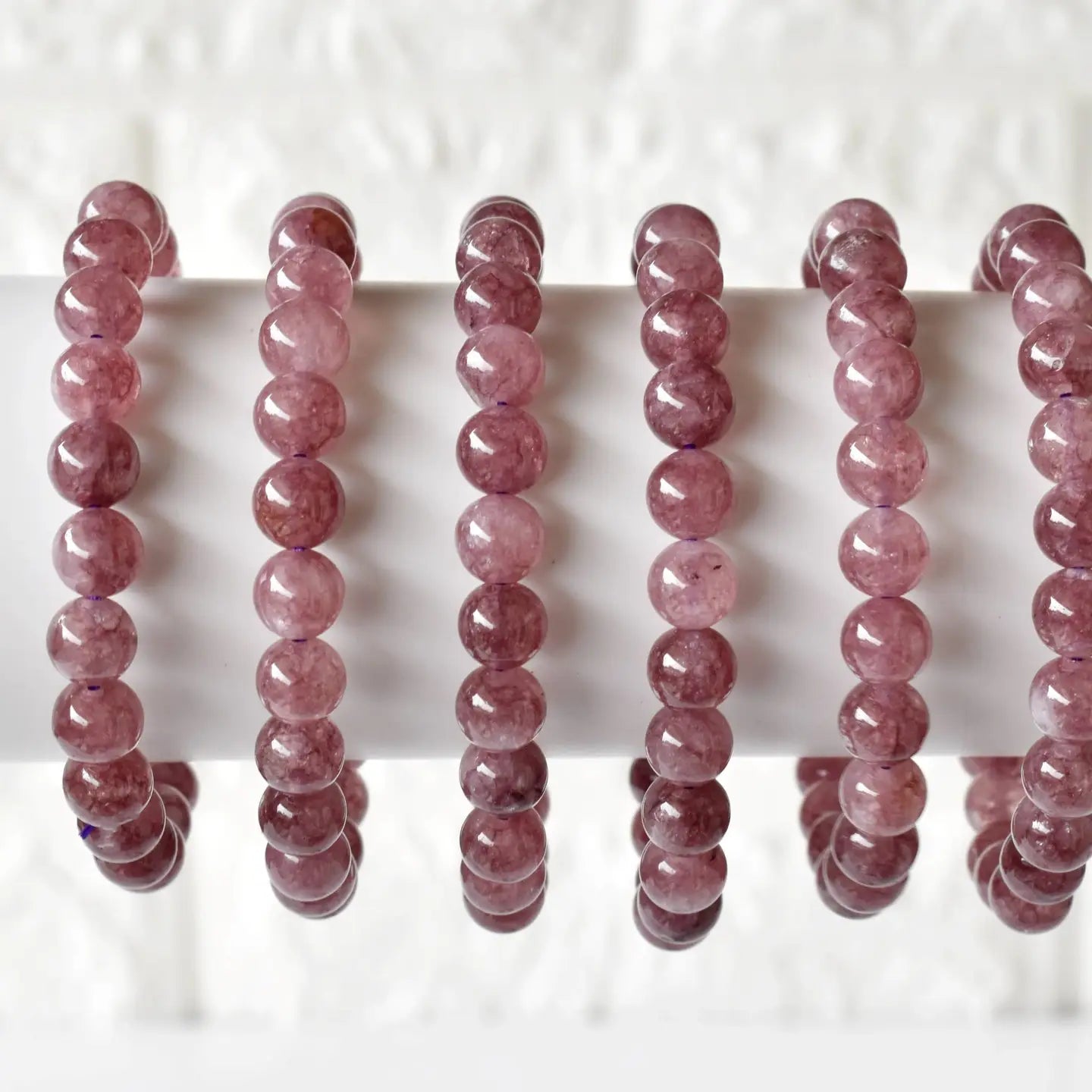 Pink Tourmaline Bracelet (high grade)