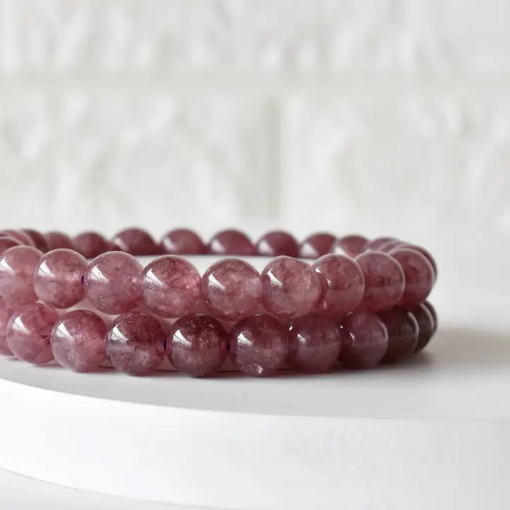 Pink Tourmaline Bracelet (high grade)