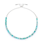 Valentina Amazonite Silver Bracelet