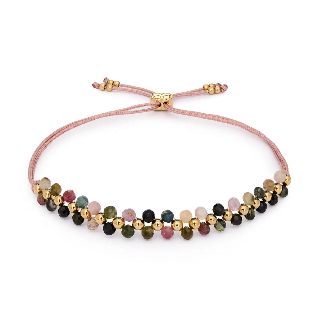 Marisol Tourmaline & Gold Gemstone Bracelet