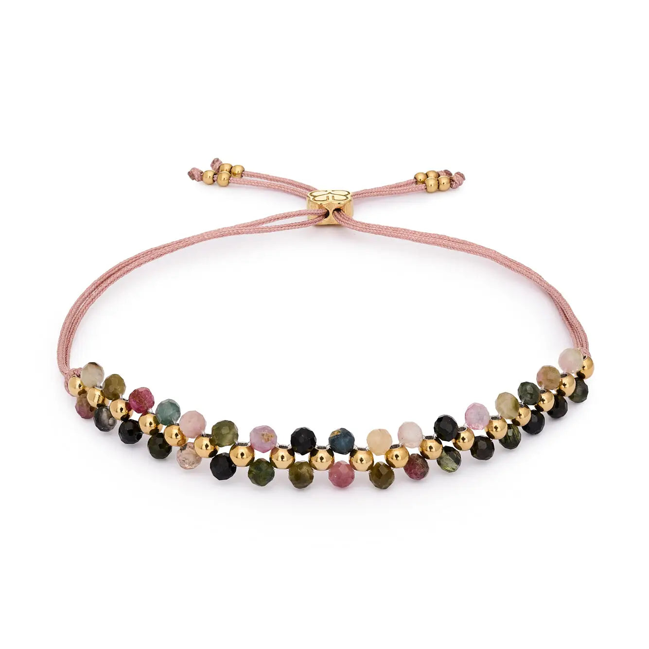 Marisol Tourmaline & Gold Gemstone Bracelet