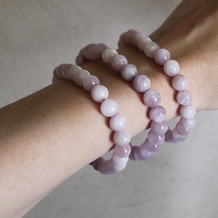 Ice Kunzite Bracelet (High Grade)
